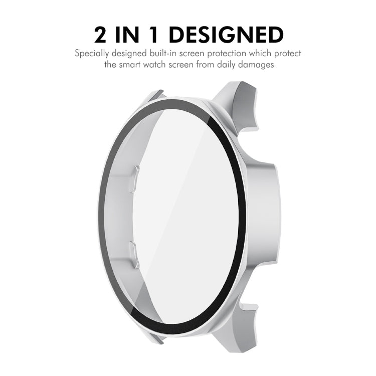 For Huawei Watch GT 5 46mm ENKAY Hat-Prince Tempered Glass Film Integrated PC Watch Case(Pink)