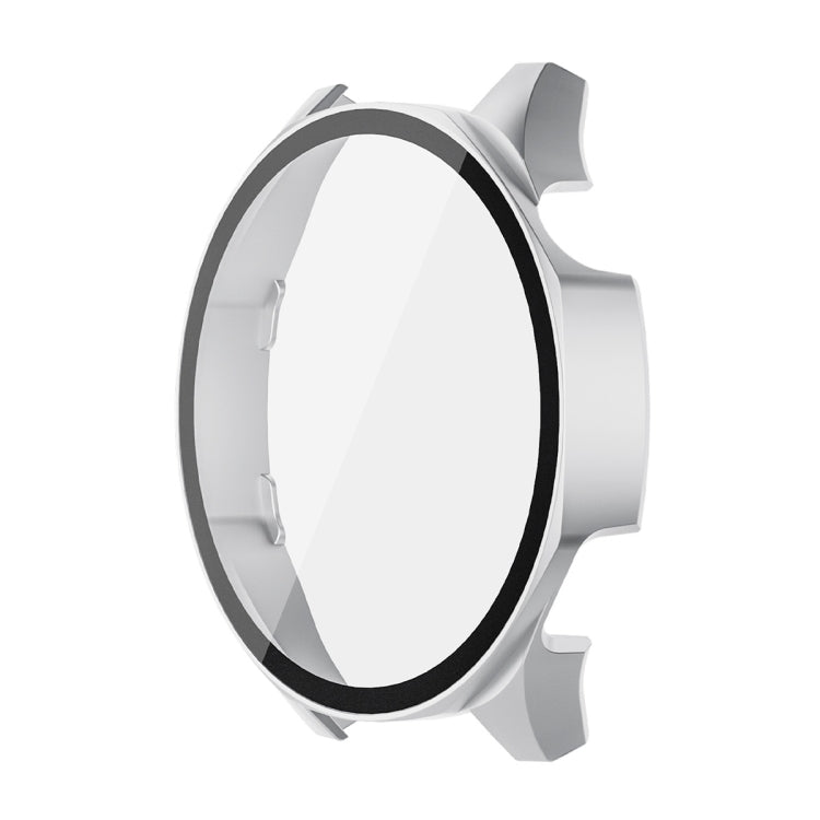Pour Huawei Watch GT 5 46mm ENKAY Hat-Prince Film en verre trempé avec coque de protection PC intégrée (Argent)