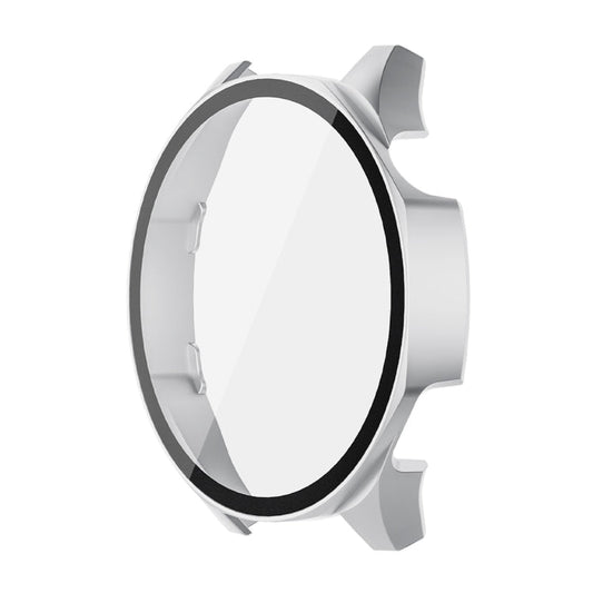 For Huawei Watch GT 5 46mm ENKAY Hat-Prince Tempered Glass Film Integrated PC Watch Case(Silver)