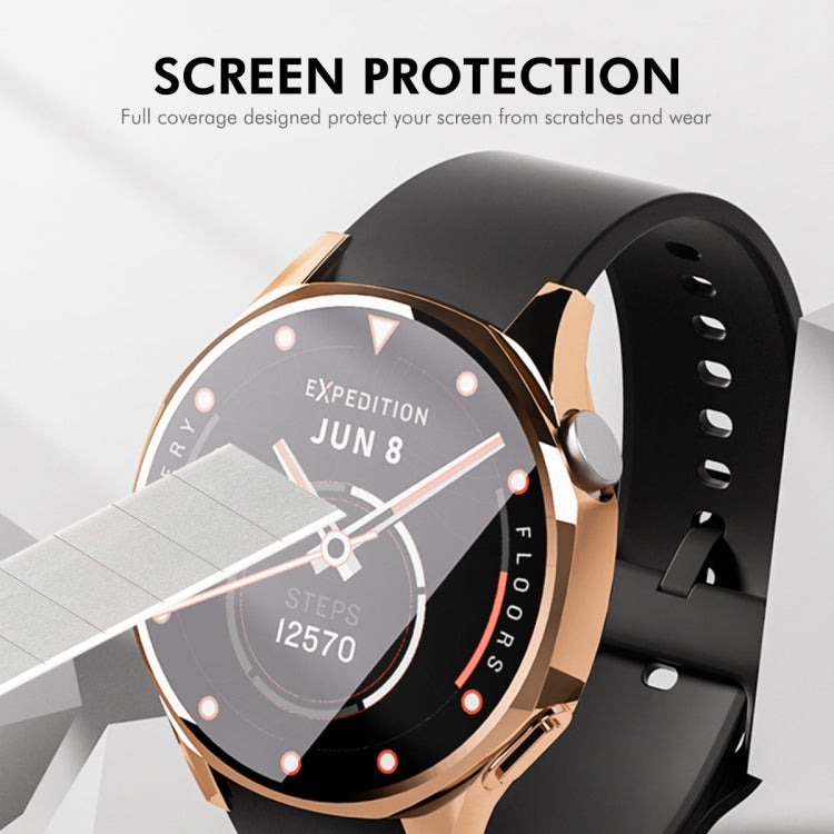 For Huawei Watch GT 5 41mm ENKAY Hat-Prince Electroplated Soft TPU Watch Case with Screen Film(Pink)