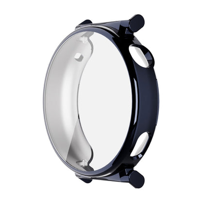Pour Huawei Watch GT 5 41mm Étui de protection souple en TPU électroplaqué ENKAY Hat-Prince avec film de protection d'écran (Bleu foncé)