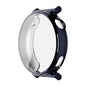 Pour Huawei Watch GT 5 41mm Étui de protection souple en TPU électroplaqué ENKAY Hat-Prince avec film de protection d'écran (Bleu foncé)