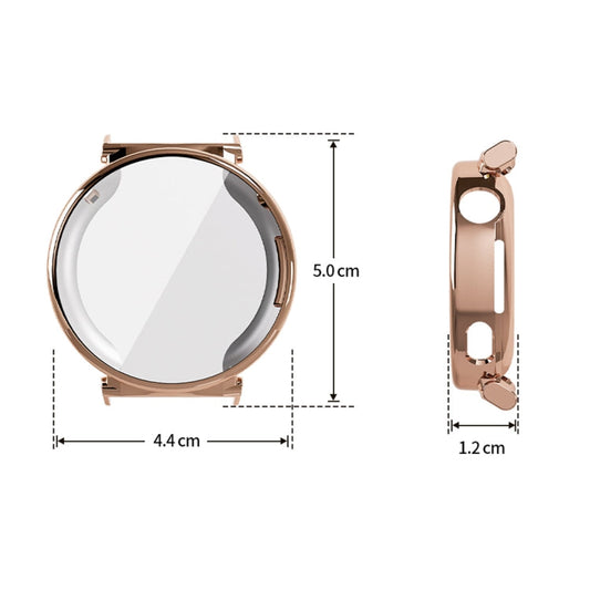 For Huawei Watch GT 5 41mm ENKAY Hat-Prince Electroplated Soft TPU Watch Case with Screen Film(Transparent)