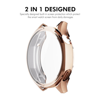 For Huawei Watch GT 5 46mm ENKAY Hat-Prince Electroplated Soft TPU Watch Case with Screen Film(Silver)