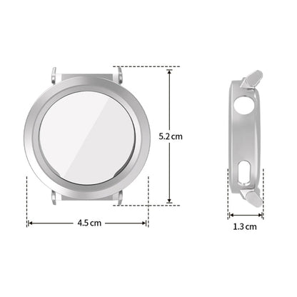 For Huawei Watch GT 5 Pro 42mm ENKAY Hat-Prince Electroplated Soft TPU Watch Case with Screen Film(Rose Gold)