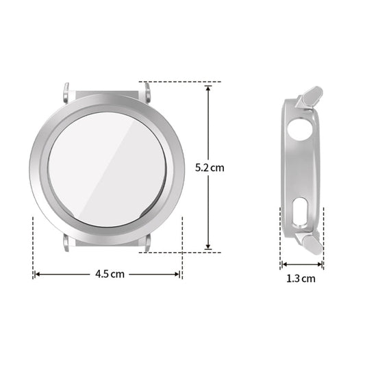 For Huawei Watch GT 5 Pro 42mm ENKAY Hat-Prince Electroplated Soft TPU Watch Case with Screen Film(Rose Gold)