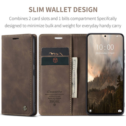 For Xiaomi 14T Pro CaseMe 013 Multifunctional Horizontal Flip Leather Phone Case(Coffee)