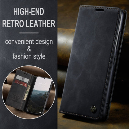 For Xiaomi 14T Pro CaseMe 013 Multifunctional Horizontal Flip Leather Phone Case(Black)