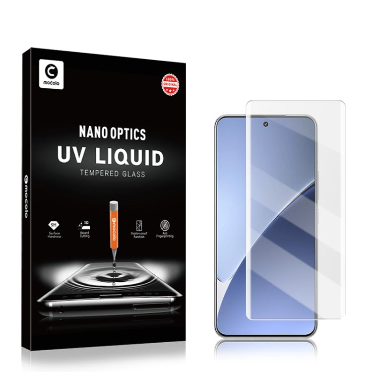 For Xiaomi 15 Pro mocolo 9H 3D Full Screen UV Tempered Glass Screen Film