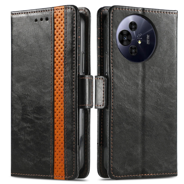 For TCL 50 Pro NxtPaper CaseNeo Splicing Dual Magnetic Buckle Leather Phone Case(Black)
