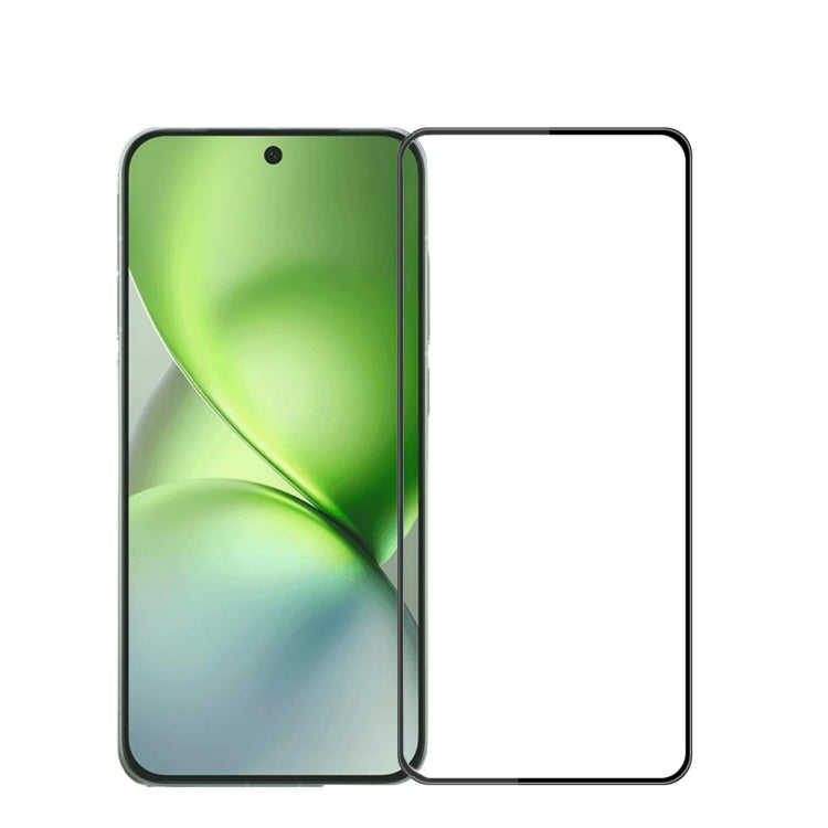 For vivo X200 Pro mini MOFI 9H 3D Explosion-proof Curved Screen Tempered Glass Film(Black)