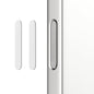 For iPhone 16 / 16 Plus / 16 Pro / 16 Pro Max NORTHJO 2Pcs Camera Control Button Protector Tempered Glass Film(White)