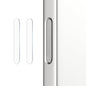 For iPhone 16 / 16 Plus / 16 Pro / 16 Pro Max NORTHJO 2Pcs Camera Control Button Protector Tempered Glass Film(透明)