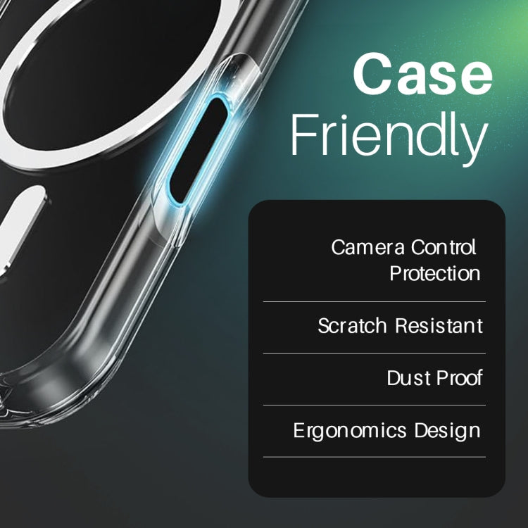 For iPhone 16 / 16 Plus / 16 Pro / 16 Pro Max NORTHJO 2Pcs Camera Control Button Protector Tempered Glass Film(Natural)