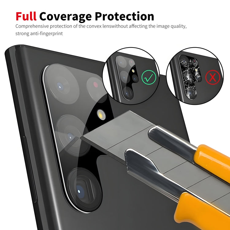 For Samsung Galaxy S24 Ultra 5G ENKAY Hat-Prince Card Slot Wallet TPU Back Leather Phone Case with Lens Film(Black)