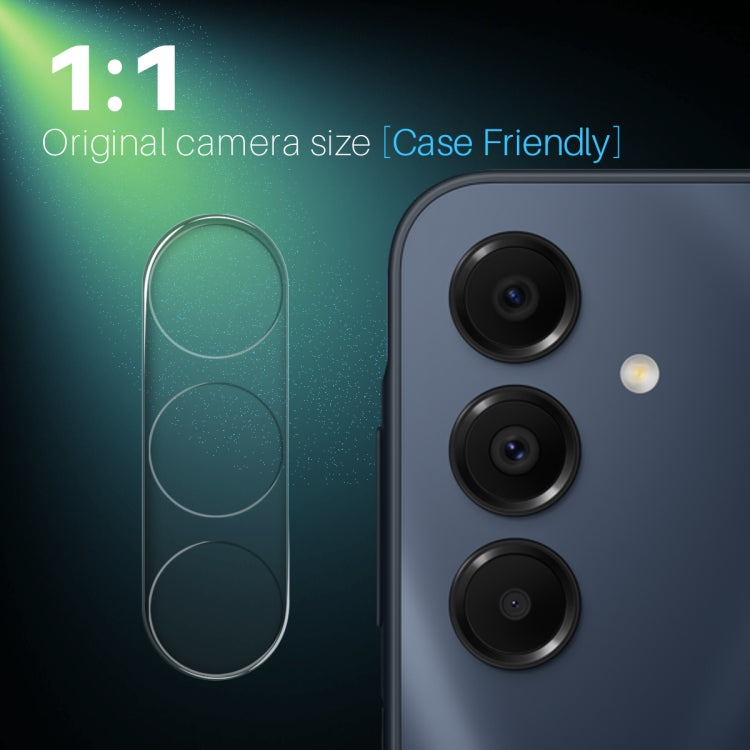 For Samsung Galaxy A16 4G / 5G NORTHJO Camera Lens Protector 3D HD Tempered Glass Film(Clear)