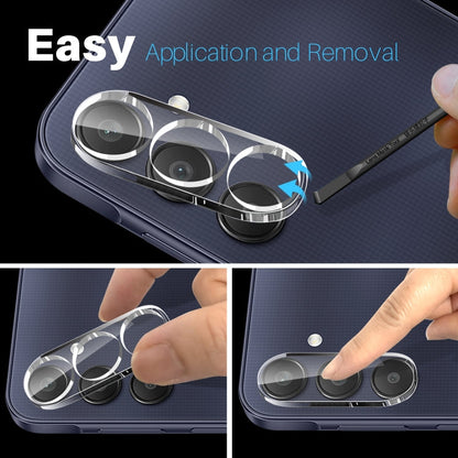 For Samsung Galaxy A25 5G NORTHJO Camera Lens Protector 3D HD Tempered Glass Film(Clear)