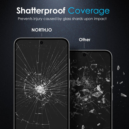 For Samsung Galaxy S23 FE 5G NORTHJO A++ Screen Tempered Glass Film