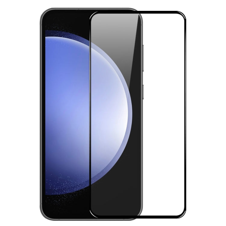 For Samsung Galaxy S23 FE 5G NORTHJO A++ Screen Full Glue Silk Printing Tempered Glass Film