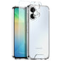 For Samsung Galaxy A06 4G NORTHJO 3 in 1 Clear Phone Case with Screen Protector Lens Film
