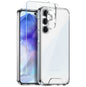 For Samsung Galaxy A55 5G NORTHJO 3 in 1 Clear Phone Case with Screen Protector Lens Film