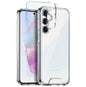 Pour Samsung Galaxy A35 5G NORTHJO Coque de téléphone transparente 3 en 1 avec protecteur d'écran et film pour objectif