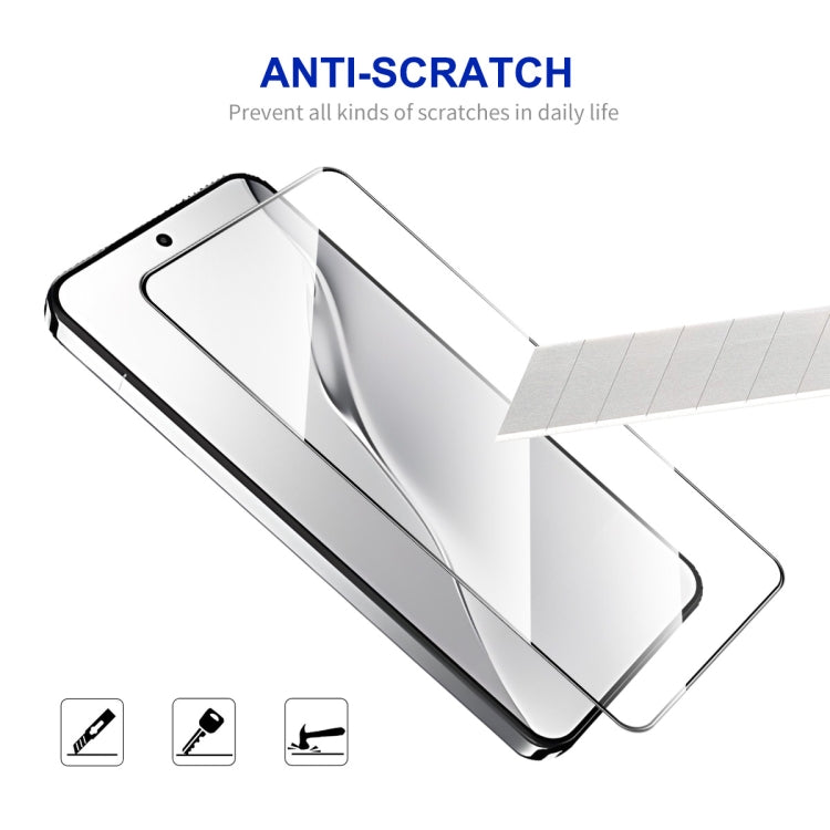 For Xiaomi 15 ENKAY Hat-Prince 0.18mm High Aluminum-silicon Tempered Glass Film, Support Ultrasonic Fingerprint Unclock