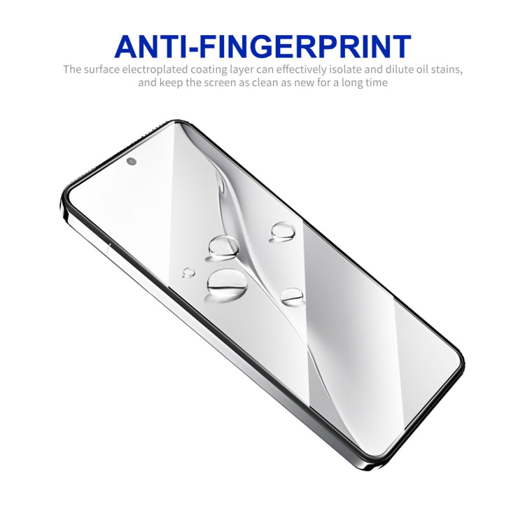 For Xiaomi 15 2pcs ENKAY Hat-Prince 0.18mm High Aluminum-silicon Tempered Glass Film, Support Ultrasonic Fingerprint Unclock