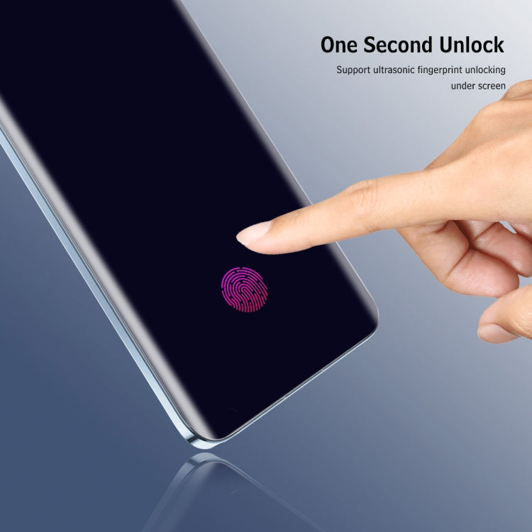 For Xiaomi 15 Pro ENKAY Hat-Prince Heat Bending Full Coverage Tempered Glass Film, Support Ultrasonic Fingerprint Unlocking