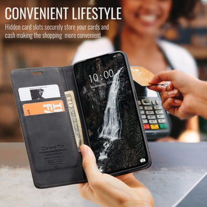 For Redmi Note 14 5G CaseMe 013 Multifunctional Horizontal Flip Leather Phone Case(Black)