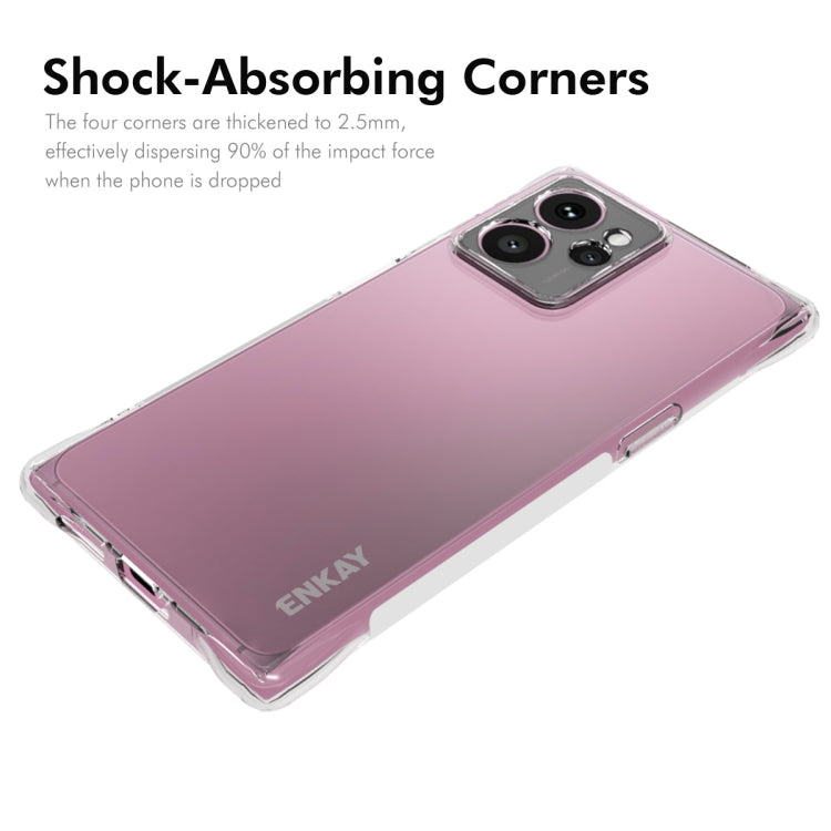 For HMD Skyline ENKAY Hat-Prince Transparent TPU Shockproof Phone Case