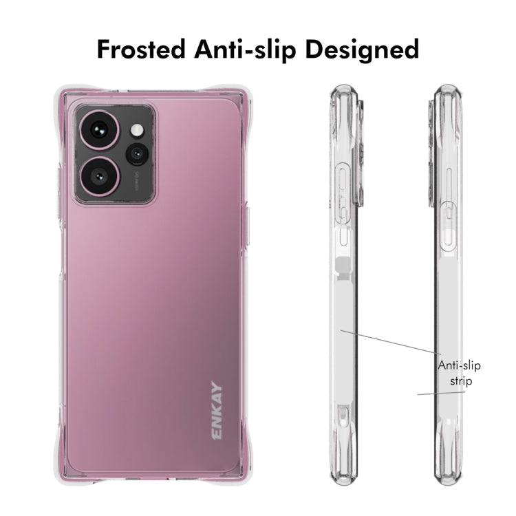 For HMD Skyline ENKAY Hat-Prince Transparent TPU Shockproof Phone Case