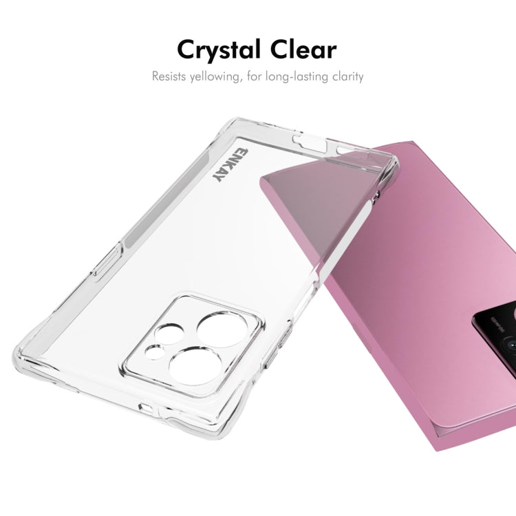 For HMD Skyline ENKAY Hat-Prince Transparent TPU Shockproof Phone Case