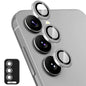 For Samsung Galaxy S25+ 5G ENKAY Hat-Prince 9H Rear Camera Lens Aluminium Alloy Tempered Glass Film(Grey)