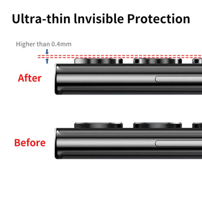 For Samsung Galaxy S25 Ultra 5G ENKAY Hat-Prince 9H Rear Camera Lens Aluminium Alloy Tempered Glass Film(Colorful)