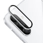 Pour Samsung Galaxy A36 / A56 ENKAY 9H Protection d'Objectif Arrière en Alliage d'Aluminium et Verre Trempé (Argent)