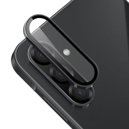 For Samsung Galaxy A26 ENKAY 9H Rear Lens Aluminium Alloy Tempered Glass Film(Black)