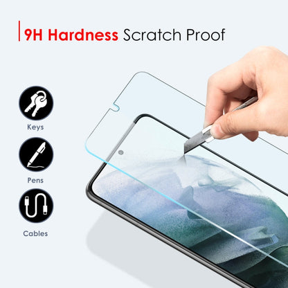For Samsung Galaxy S21 5G NORTHJO A++ Screen Tempered Glass Film, Support Fingerprint Unlock