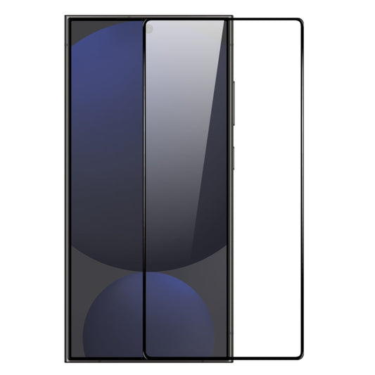 For Samsung Galaxy S25 Ultra 5G NORTHJO A++ Screen Full Glue Silk Printing Tempered Glass Film, Support Fingerprint Unlock