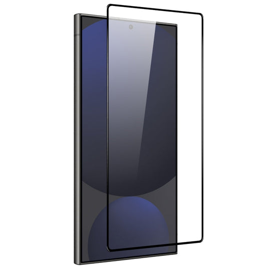 For Samsung Galaxy S25 Ultra 5G NORTHJO A++ Screen Full Glue Silk Printing Tempered Glass Film, Support Fingerprint Unlock