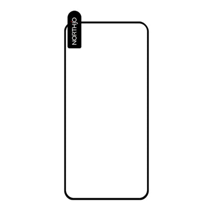 For Samsung Galaxy S23+ 5G NORTHJO A++ Screen Full Glue Silk Printing Tempered Glass Film, Support Fingerprint Unlock
