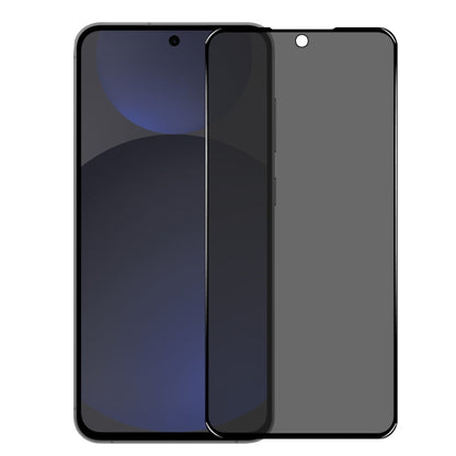 For Samsung Galaxy S25 5G NORTHJO A++ Privacy Screen Protector High Aluminium-Silicon Glass Film, Support Fingerprint Unlock