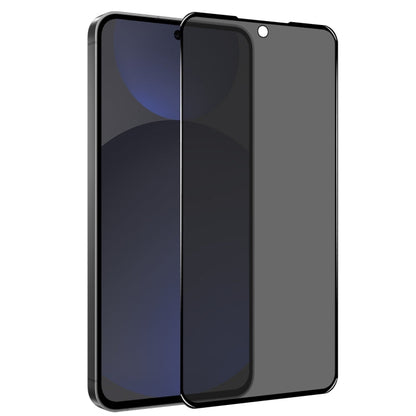 For Samsung Galaxy S25 5G NORTHJO A++ Privacy Screen Protector High Aluminium-Silicon Glass Film, Support Fingerprint Unlock