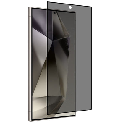 For Samsung Galaxy S24 Ultra 5G NORTHJO A++ Privacy Screen Protector High Aluminium-Silicon Glass Film, Support Fingerprint Unlock