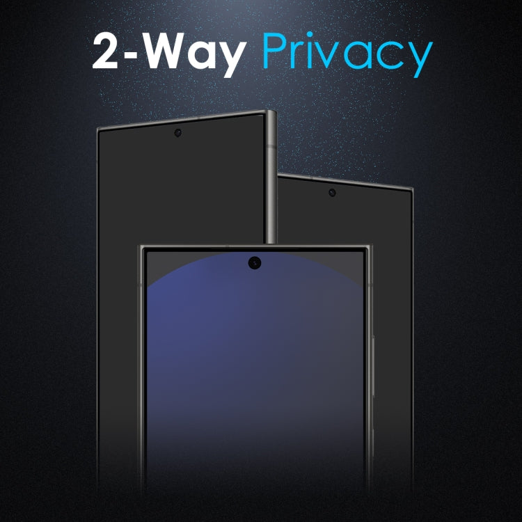 For Samsung Galaxy S24 Ultra 5G NORTHJO A++ Privacy Screen Protector High Aluminium-Silicon Glass Film, Support Fingerprint Unlock