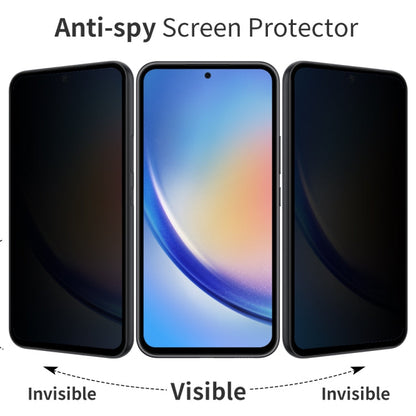 For Samsung Galaxy A55 5G NORTHJO A++ Privacy Screen Protector High Aluminium-Silicon Glass Film