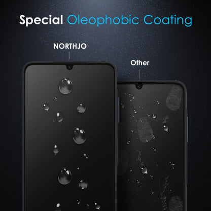 For Samsung Galaxy A06 4G NORTHJO A++ Privacy Screen Protector High Aluminium-Silicon Glass Film