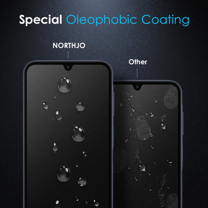 For Samsung Galaxy A16 4G / 5G NORTHJO A++ Privacy Screen Protector High Aluminium-Silicon Glass Film