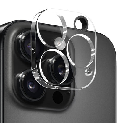 For iPhone 16 Pro NORTHJO 4 in 1 TPU Phone Case with Screen Film and Lens Film and Camera Control Button Cover(Clear)