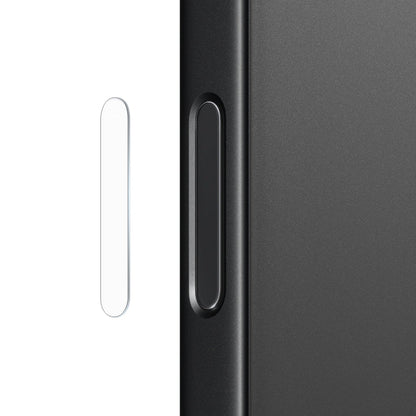 For iPhone 16 NORTHJO 4 in 1 TPU Phone Case with Screen Film and Lens Film and Camera Control Button Cover(Clear)